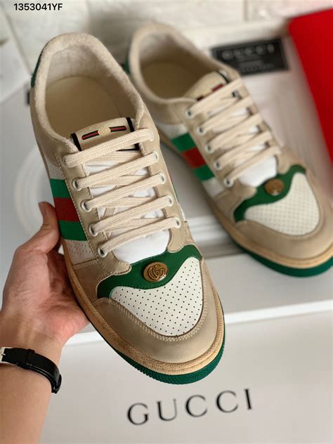 limited edition gold gucci sneakers mens|gucci men sneakers new authentic.